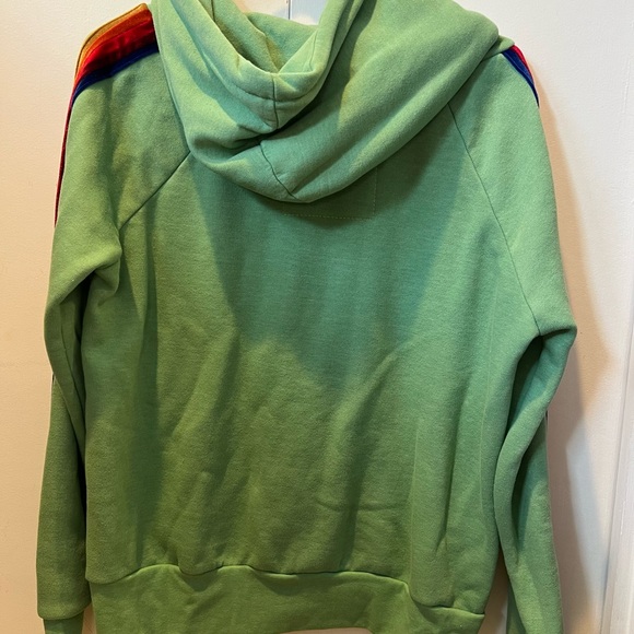 Aviator Nation Green Crewneck Sweater - Picture 2 of 5